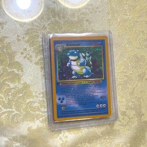 1st edition BLASTOISE Pokémon 1999